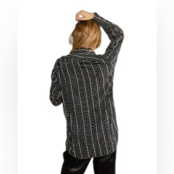 Laurence Bras Button Down Shirt Blouse Size 38 - Picture 3 of 12